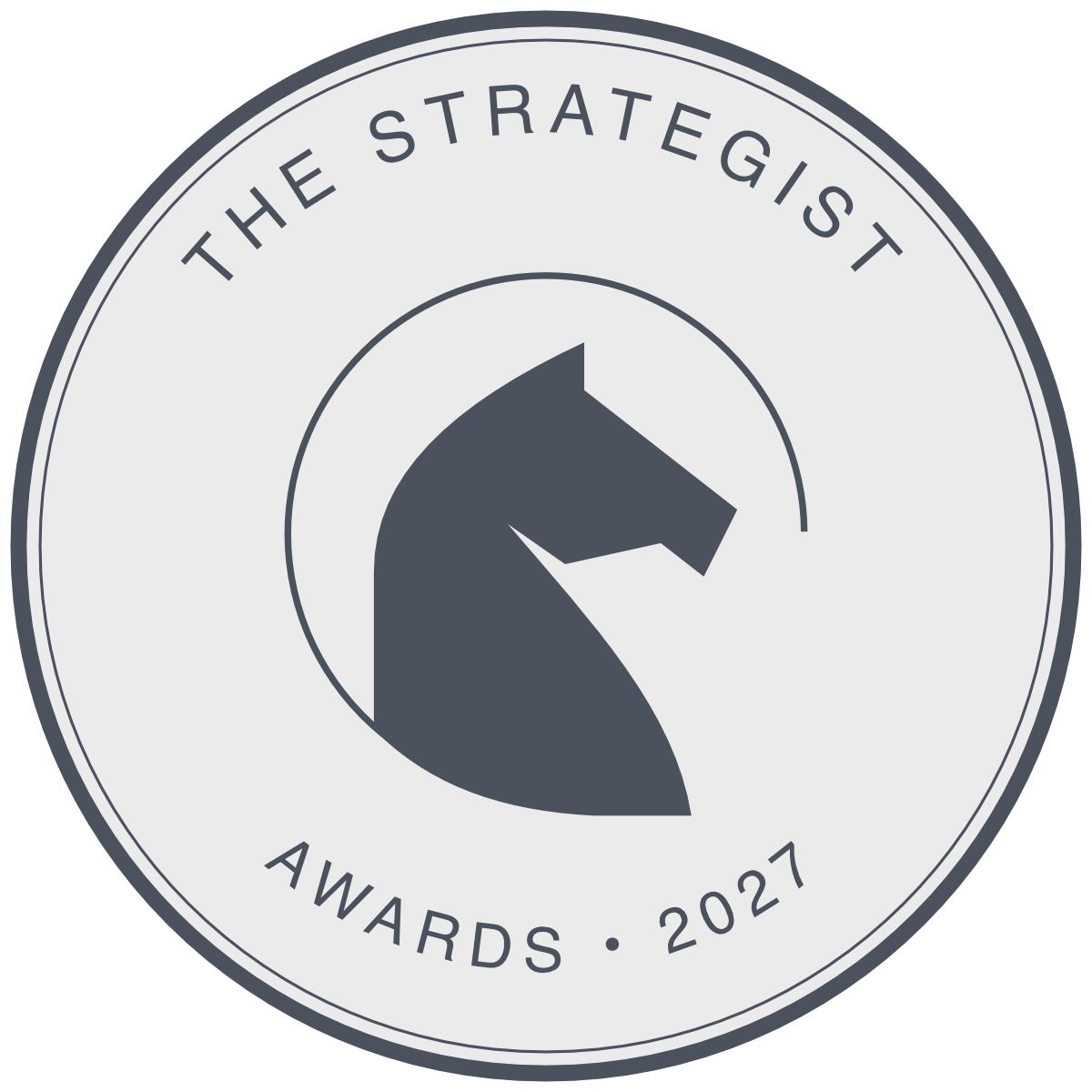 The Strategist Awards 2027 winner badge